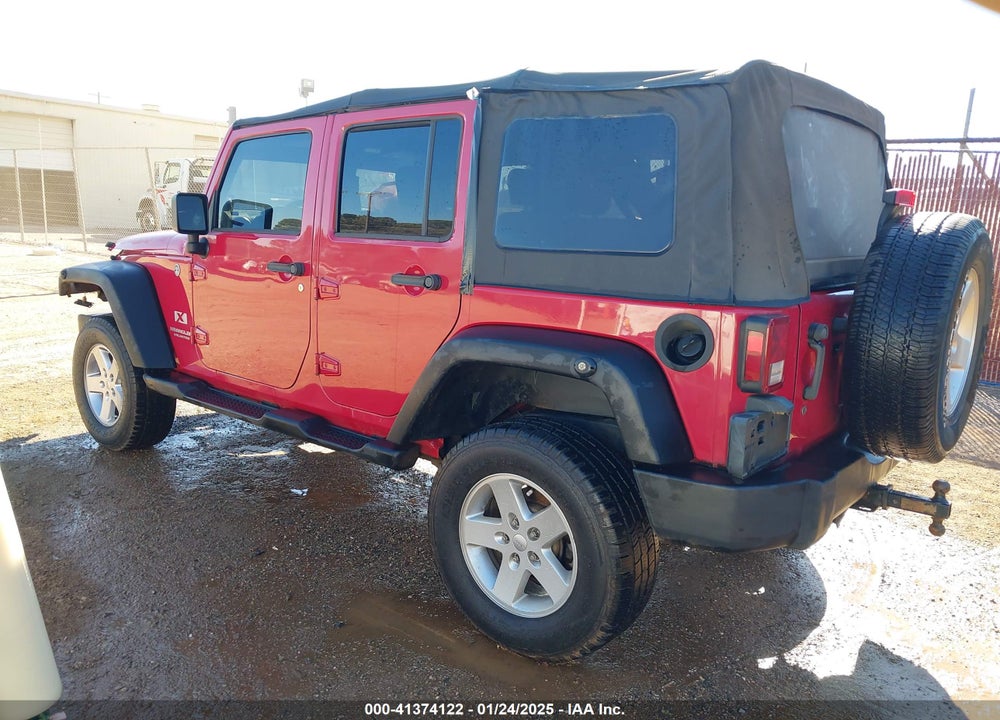 2008 JEEP WRANGLER UNLIMITED X VIN: 1J4GA39158L545379