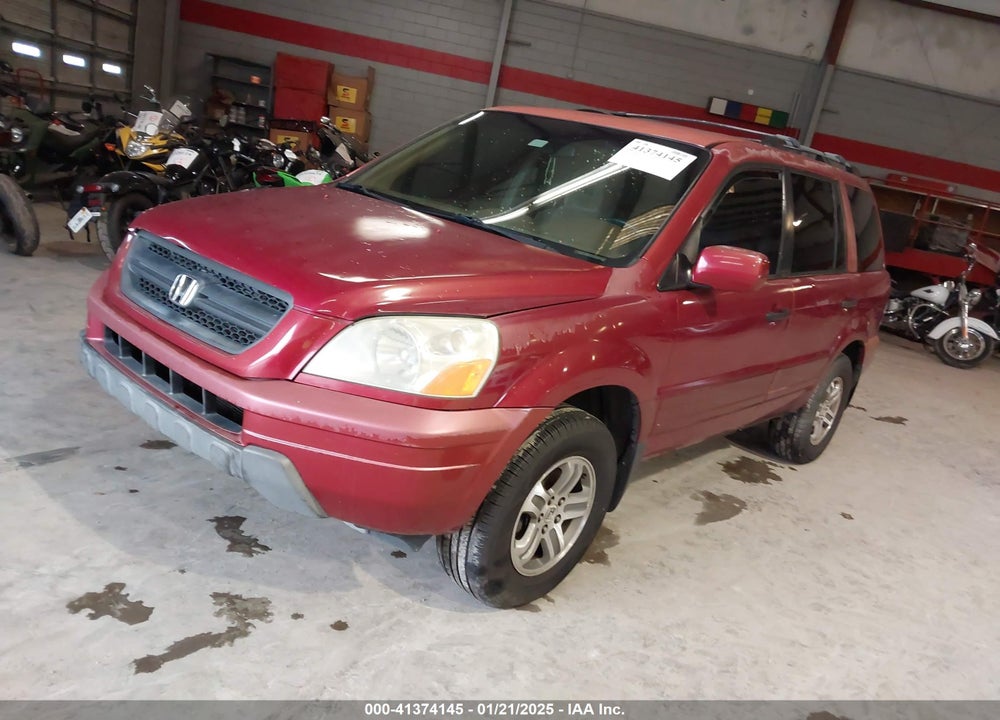 2004 HONDA PILOT EX VIN: 2HKYF18454H595869