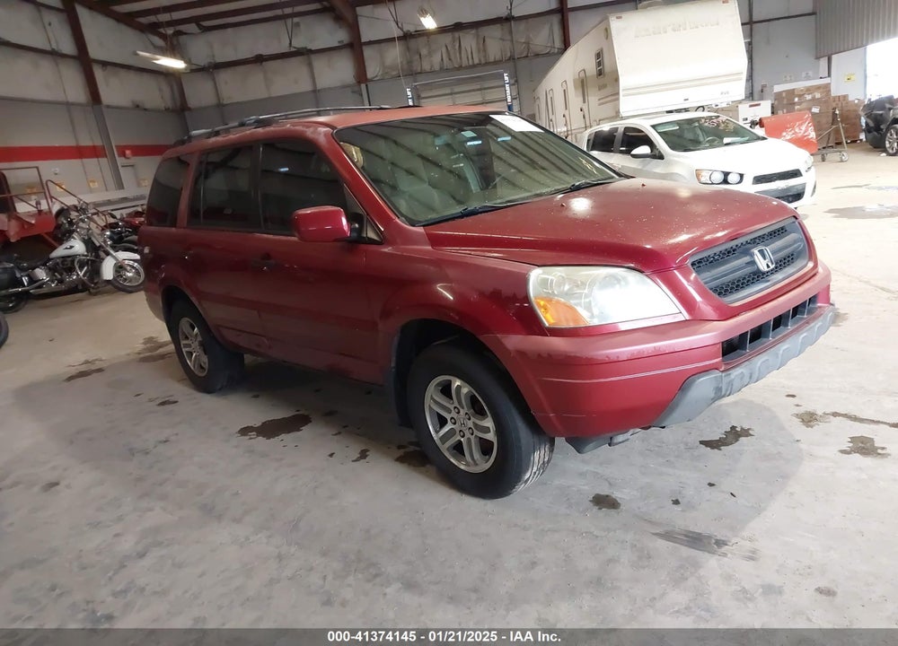 2004 HONDA PILOT EX VIN: 2HKYF18454H595869