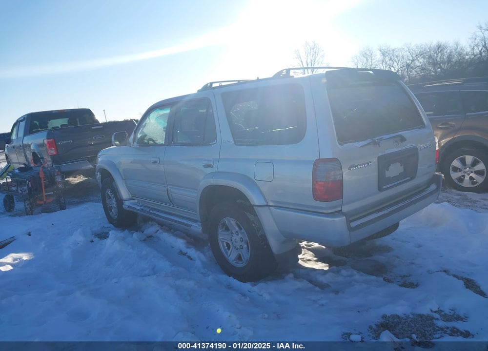 1999 TOYOTA 4RUNNER LIMITED V6 VIN: JT3HN87R1X0220690