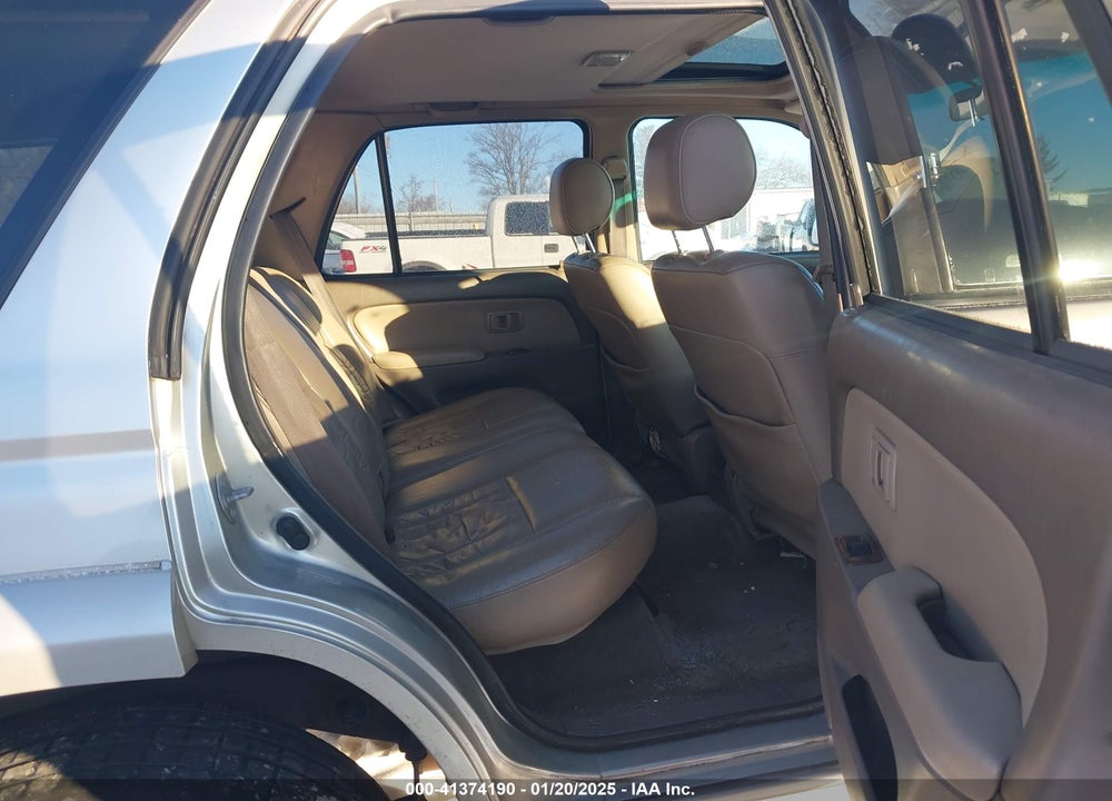 1999 TOYOTA 4RUNNER LIMITED V6 VIN: JT3HN87R1X0220690