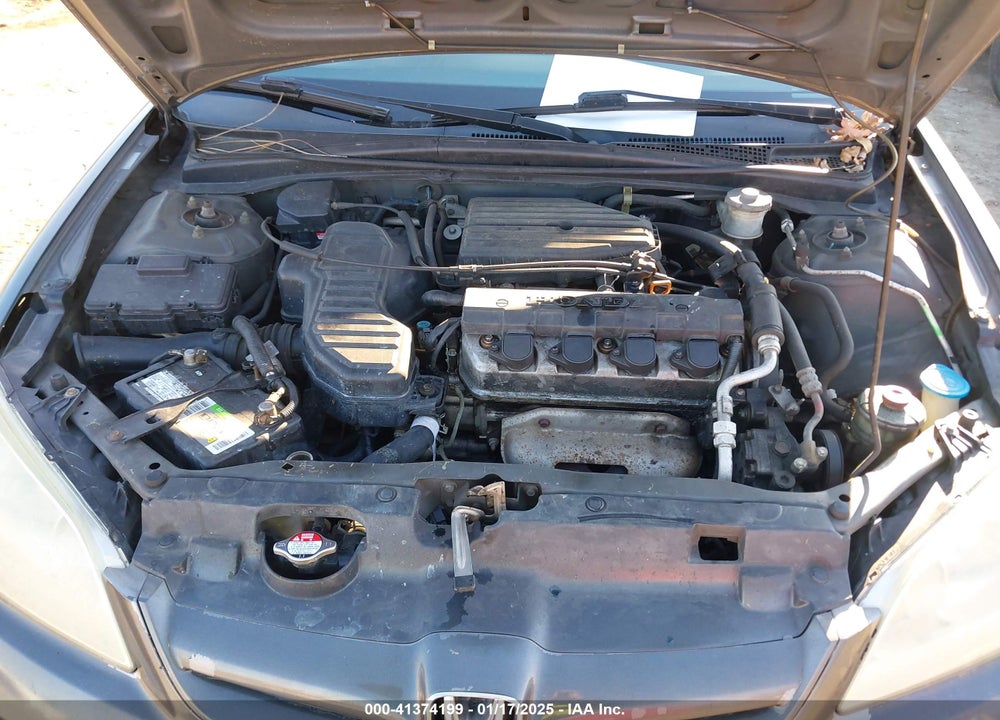 2004 HONDA CIVIC LX VIN: 2HGES16574H538934