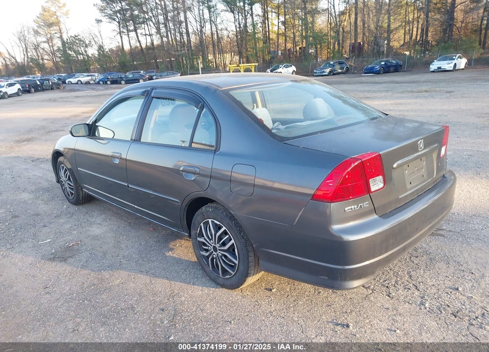 2004 HONDA CIVIC LX VIN: 2HGES16574H538934