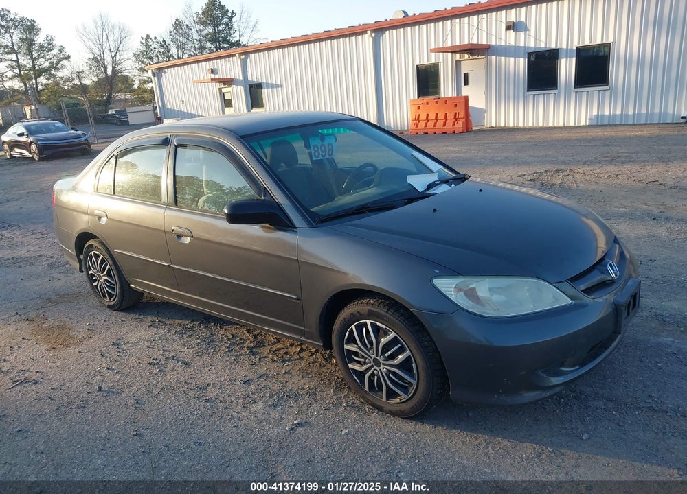 2004 HONDA CIVIC LX VIN: 2HGES16574H538934