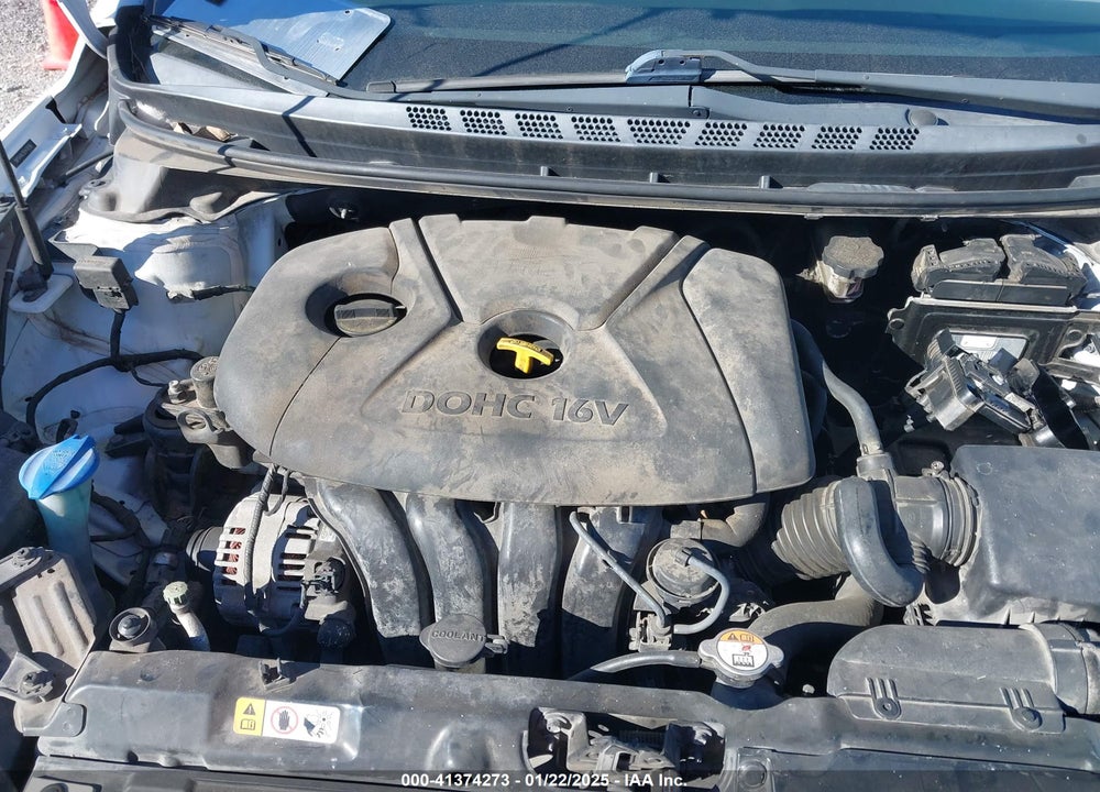 2014 HYUNDAI ELANTRA SE VIN: 5NPDH4AE3EH476586