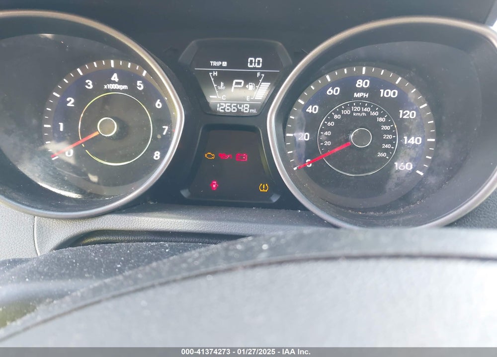 2014 HYUNDAI ELANTRA SE VIN: 5NPDH4AE3EH476586