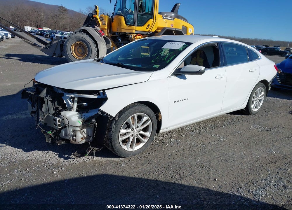 2018 CHEVROLET MALIBU VIN: 1G1ZD5STXJF121769