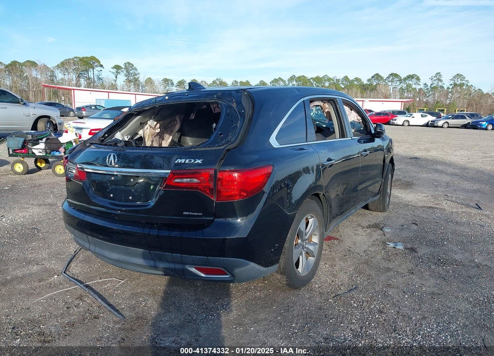 2016 ACURA MDX VIN: 5FRYD4H29GB002151