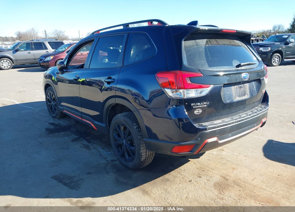 2019 SUBARU FORESTER SPORT VIN: JF2SKAPC9KH574885