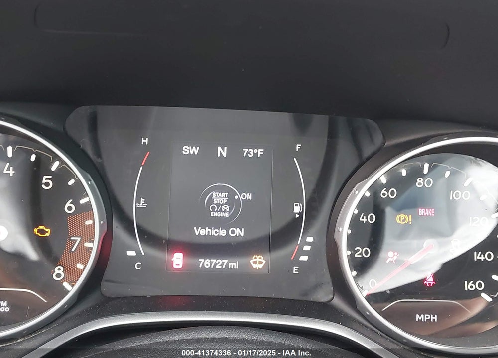 2018 JEEP COMPASS LATITUDE FWD VIN: 3C4NJCBB5JT240748