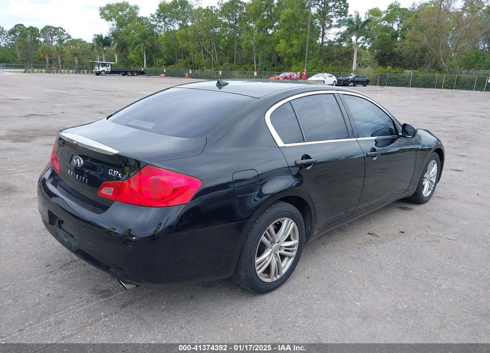 2012 INFINITI G37 X VIN: JN1CV6AR1CM676486