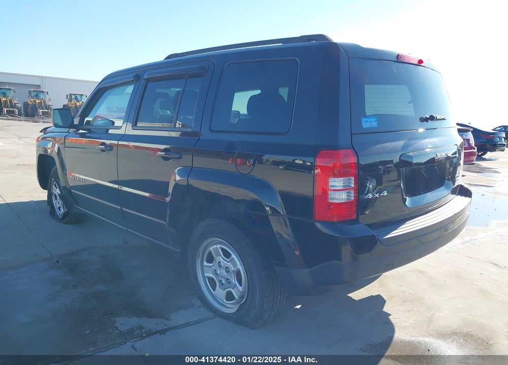 2015 JEEP PATRIOT SPORT VIN: 1C4NJRBB7FD316728