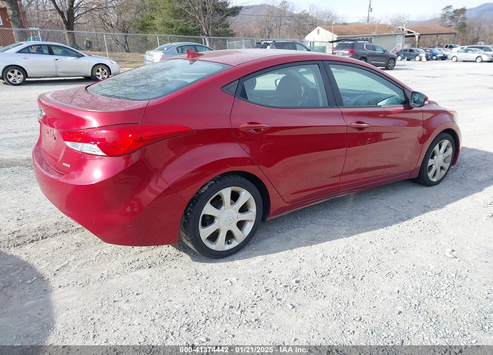 2011 HYUNDAI ELANTRA LIMITED (ULSAN PLANT) VIN: KMHDH4AE7BU088824