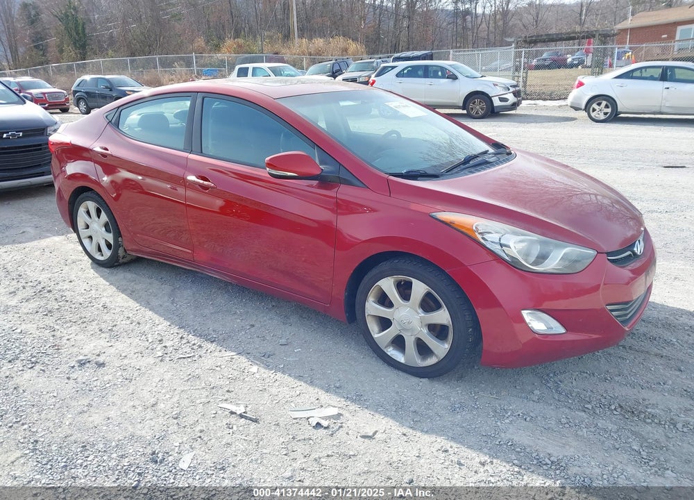 2011 HYUNDAI ELANTRA LIMITED (ULSAN PLANT) VIN: KMHDH4AE7BU088824