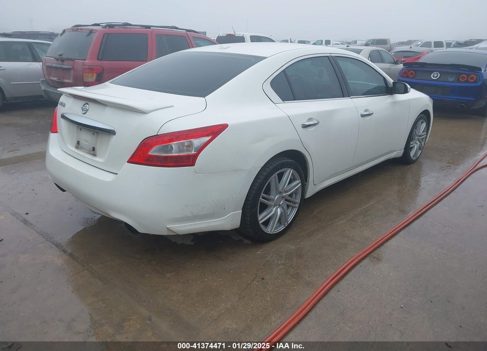 2009 NISSAN MAXIMA 3.5 SV VIN: 1N4AA51E49C836601