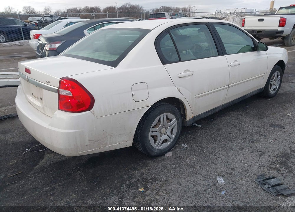 2007 CHEVROLET MALIBU LS VIN: 1G1ZS58F87F290396