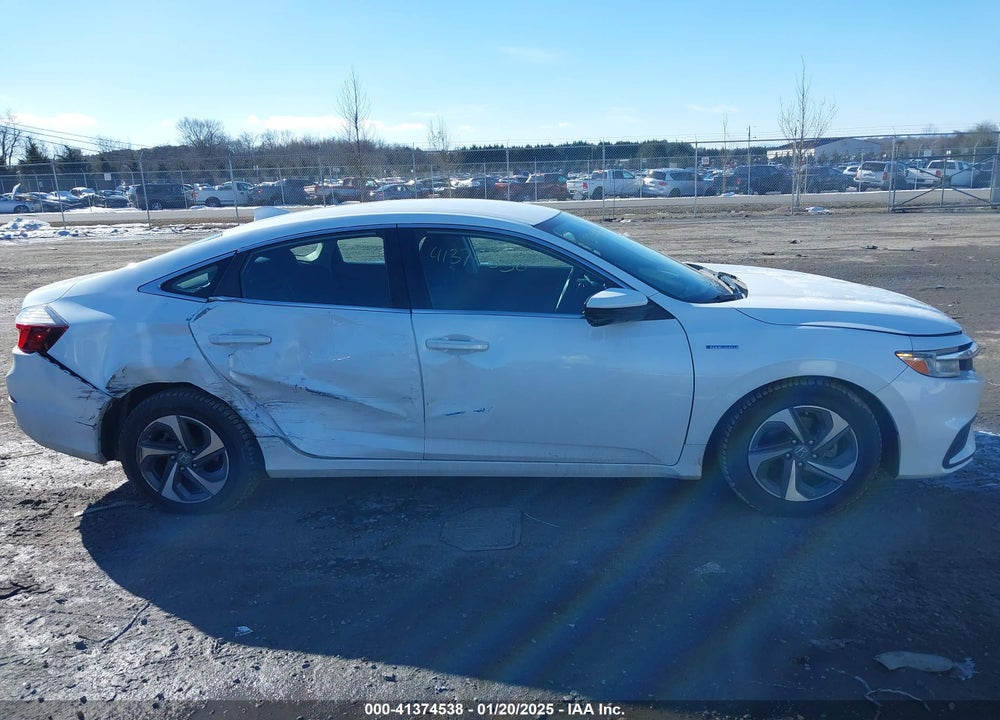 2019 HONDA INSIGHT EX VIN: 19XZE4F58KE014449