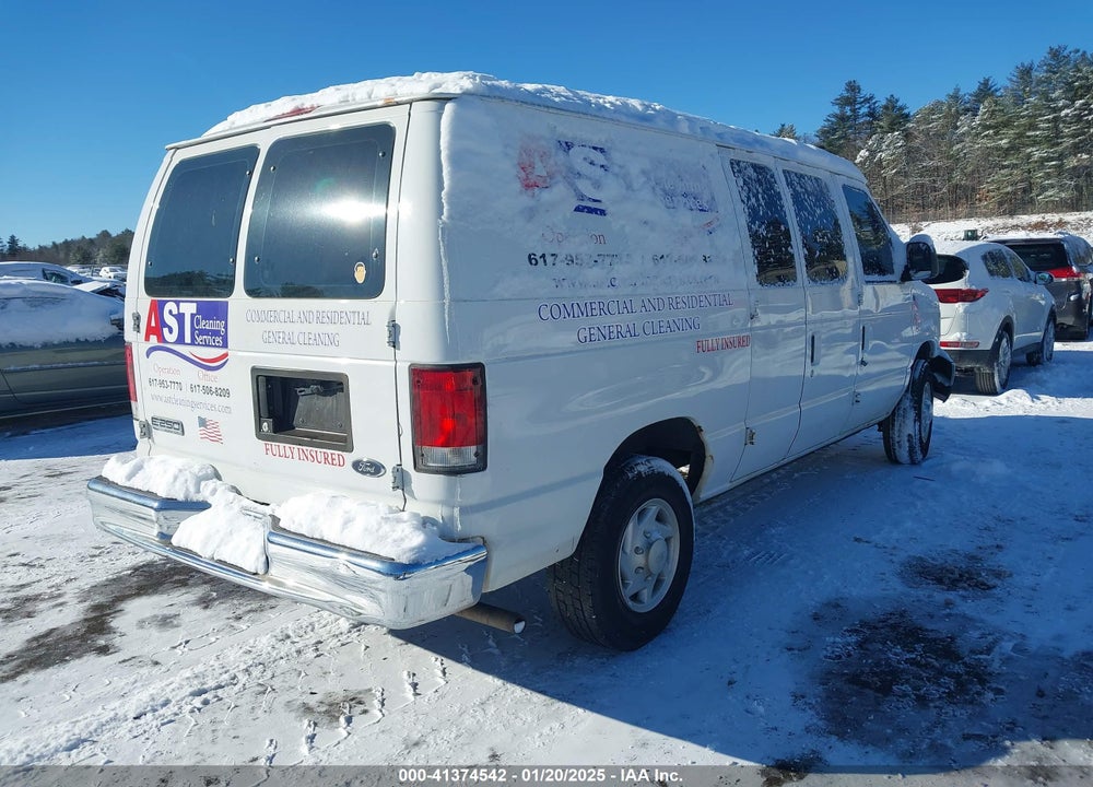 2008 FORD E-250 VIN: 1FTNE24W18DA61377