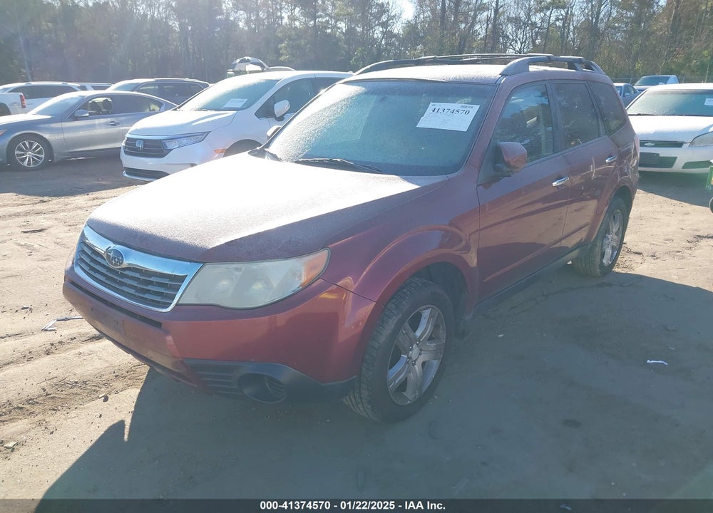2009 SUBARU FORESTER 2.5X VIN: JF2SH63699H719817