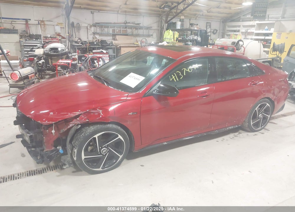 2023 HYUNDAI ELANTRA VIN: KMHLR4AF8PU383729