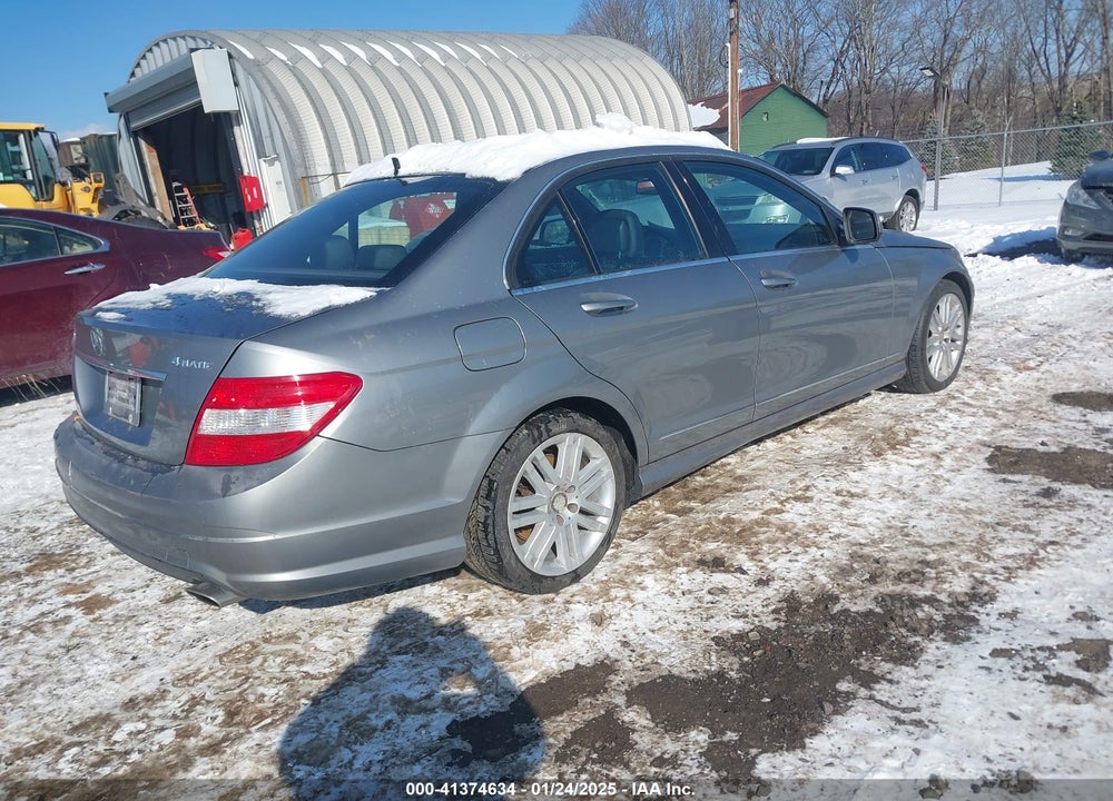 2008 MERCEDES-BENZ C CLASS VIN: WDDGF81X88F062588