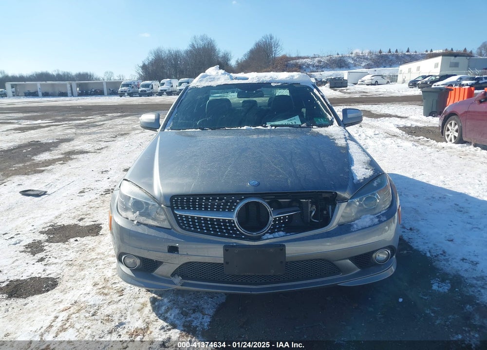 2008 MERCEDES-BENZ C CLASS VIN: WDDGF81X88F062588