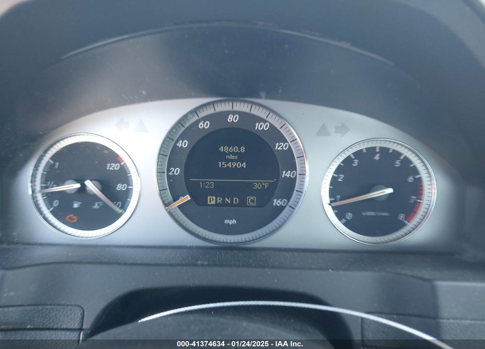 2008 MERCEDES-BENZ C CLASS VIN: WDDGF81X88F062588