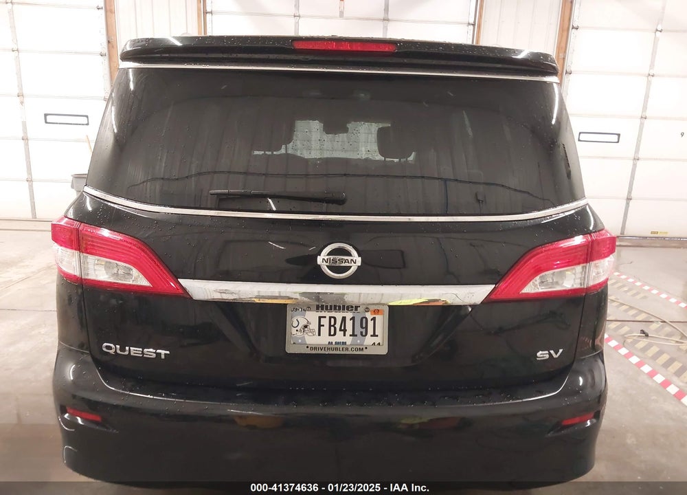 2015 NISSAN QUEST SV VIN: JN8AE2KP5F9133373