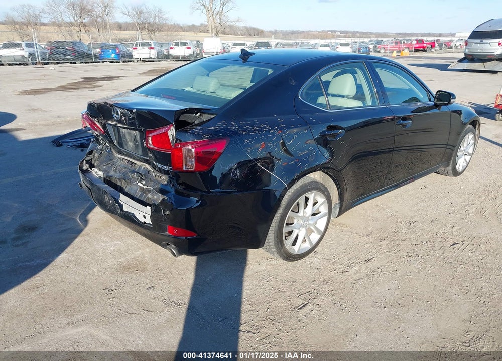 2012 LEXUS IS 250 VIN: JTHCF5C27C5059722