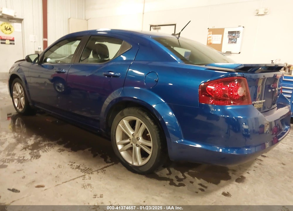 2012 DODGE AVENGER VIN: 1C3CDZCB3CN311629