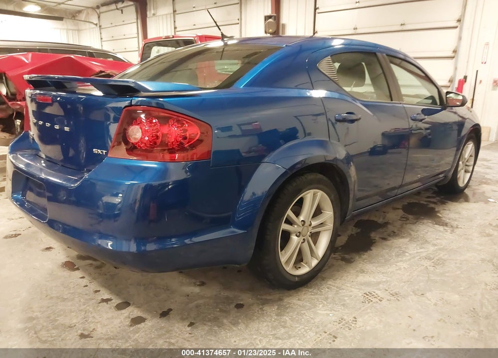 2012 DODGE AVENGER VIN: 1C3CDZCB3CN311629