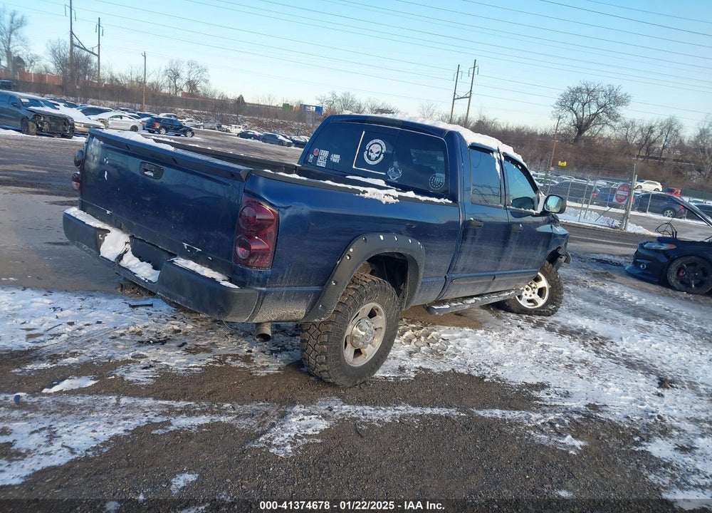 2007 DODGE RAM 2500 SLT/TRX4 OFF ROAD/SPORT/POWER WAGON VIN: 1D7KS28D97J596385