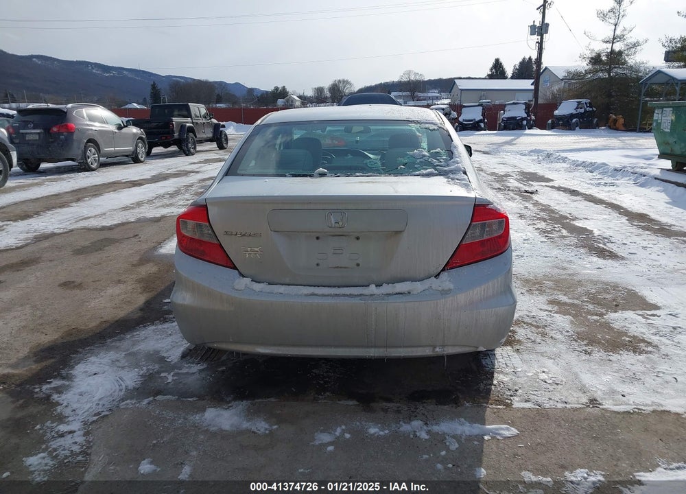 2012 HONDA CIVIC VIN: 2HGFB2F84CH602835