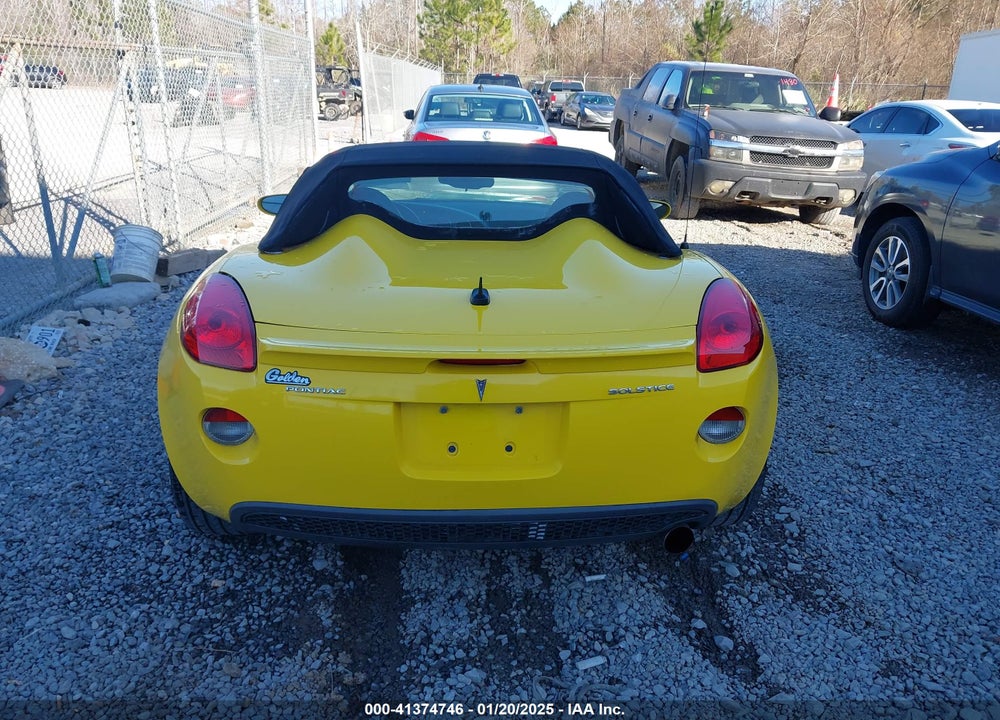 2007 PONTIAC SOLSTICE VIN: 1G2MB35B07Y128651