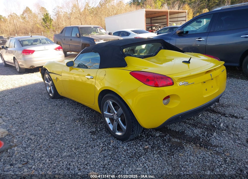2007 PONTIAC SOLSTICE VIN: 1G2MB35B07Y128651