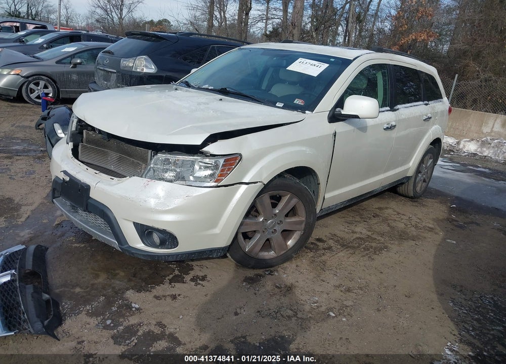 2012 DODGE JOURNEY CREW VIN: 3C4PDDDG3CT235260