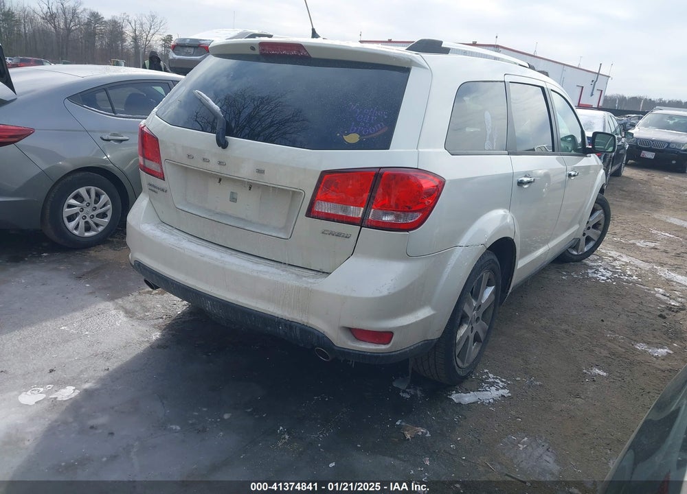 2012 DODGE JOURNEY CREW VIN: 3C4PDDDG3CT235260