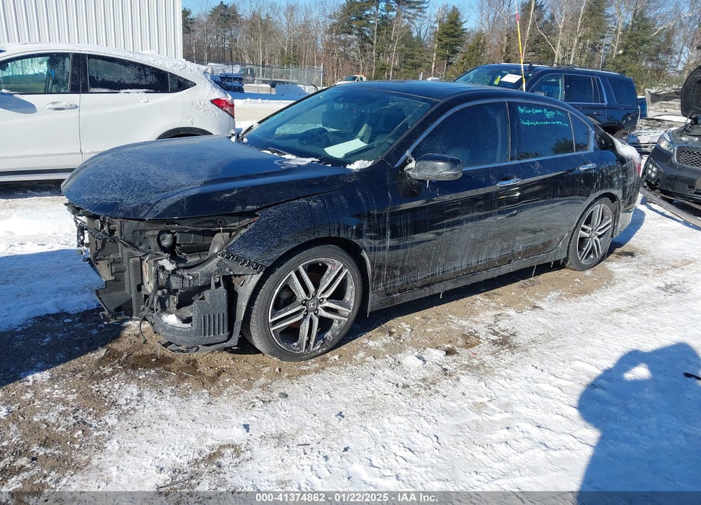 2016 HONDA ACCORD TOURING VIN: 1HGCR3F95GA025136