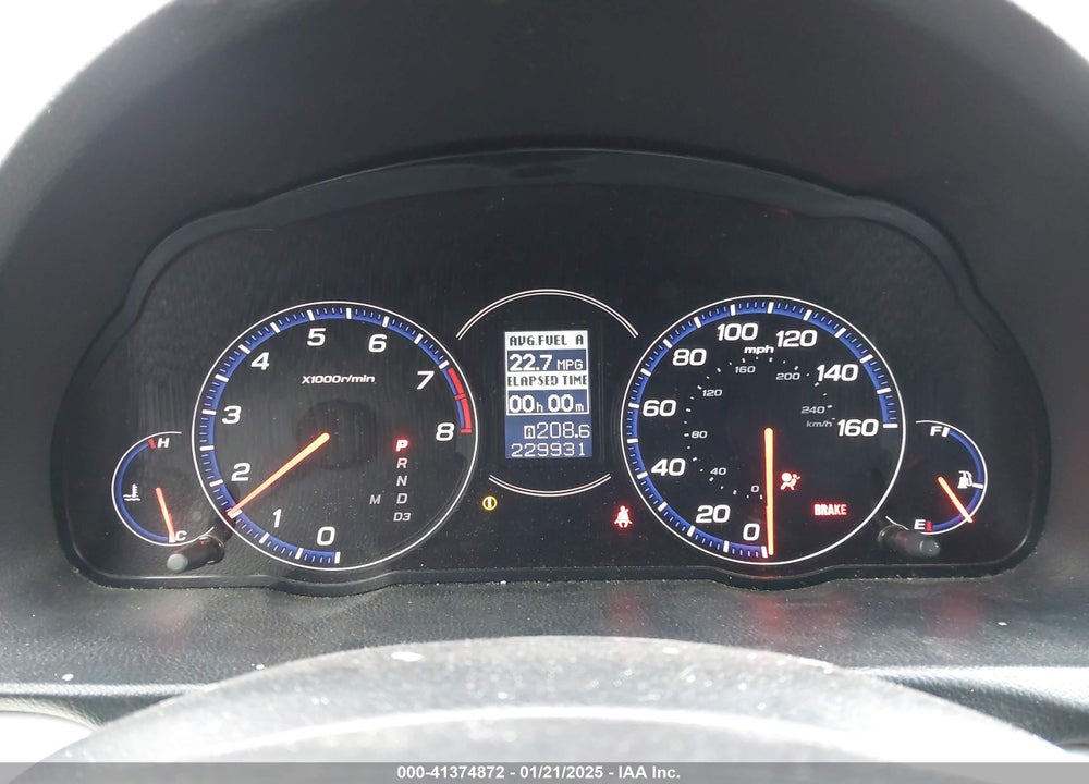 2007 ACURA TSX VIN: JH4CL96927C010647