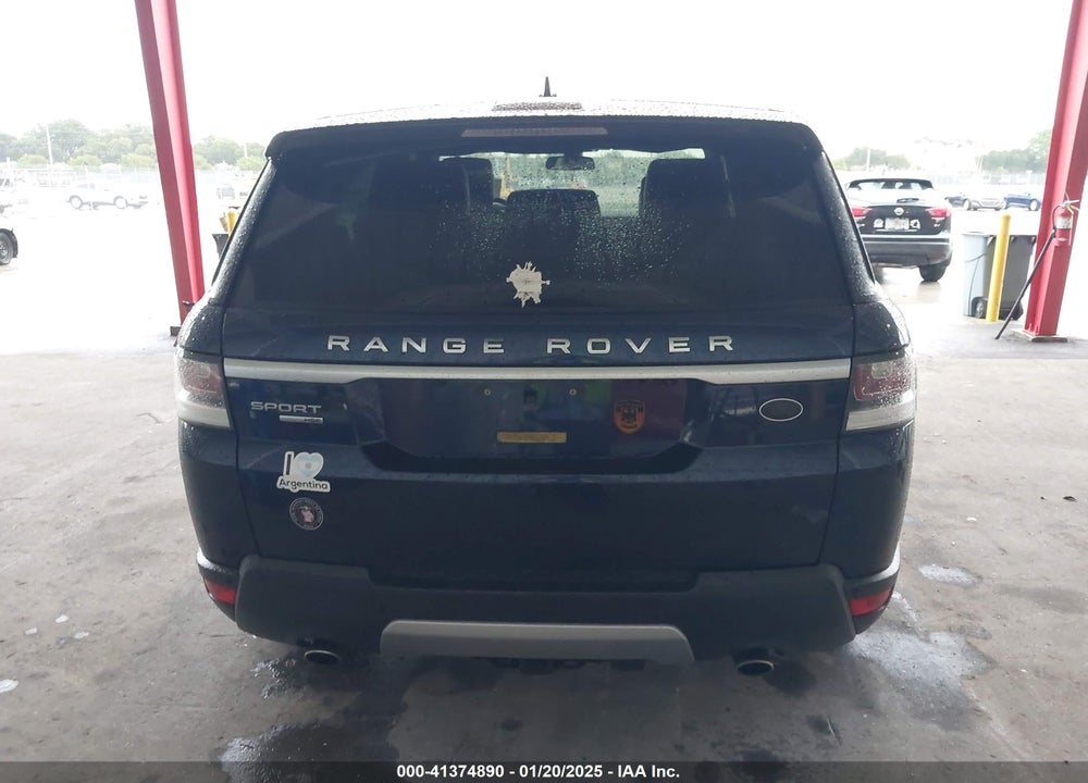 2016 LAND ROVER RANGE ROVER SPORT 3.0L V6 SUPERCHARGED HSE VIN: SALWR2PF3GA664571