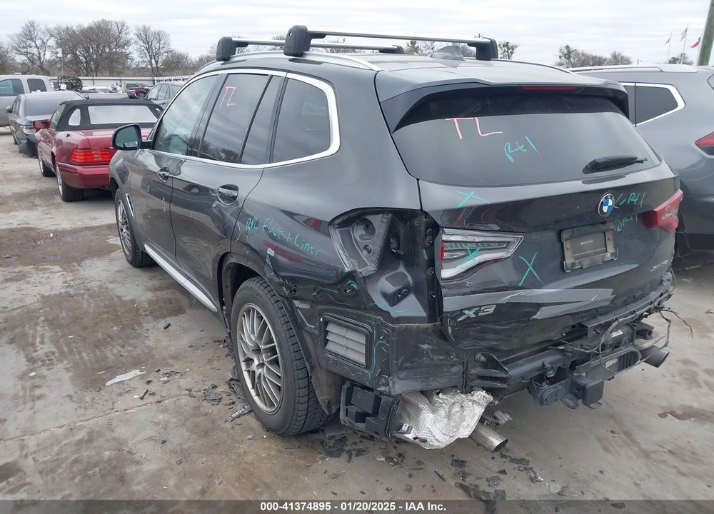 2019 BMW X3 XDRIVE30I VIN: 5UXTR9C59KLR06002