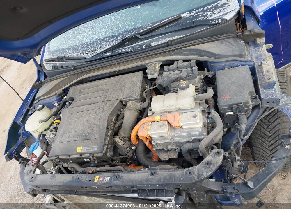 2019 HYUNDAI IONIQ HYBRID VIN: KMHC75LC7KU119845