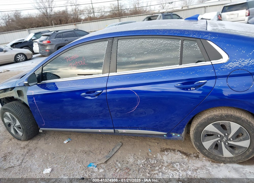 2019 HYUNDAI IONIQ HYBRID VIN: KMHC75LC7KU119845