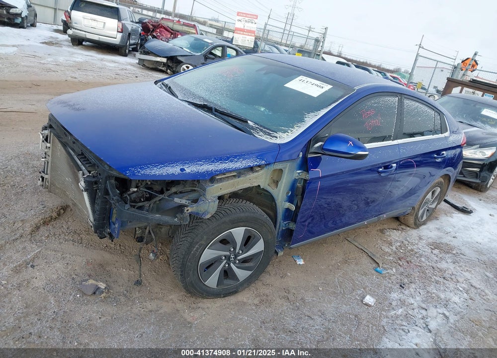 2019 HYUNDAI IONIQ HYBRID VIN: KMHC75LC7KU119845