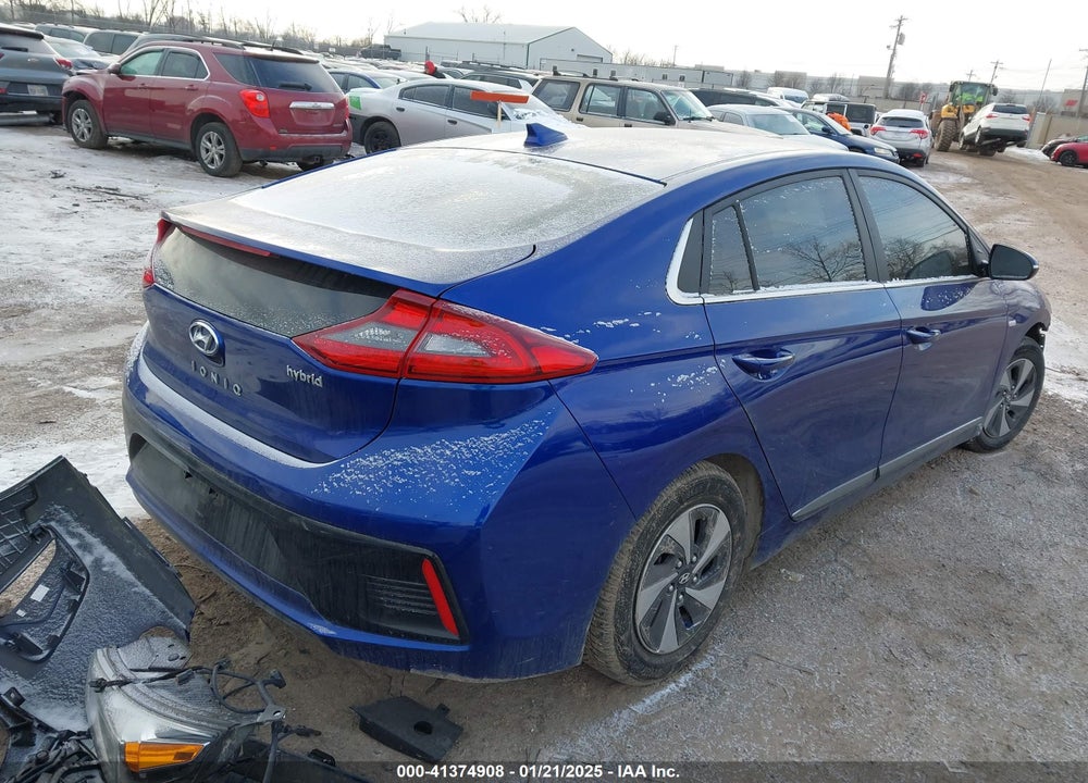 2019 HYUNDAI IONIQ HYBRID VIN: KMHC75LC7KU119845