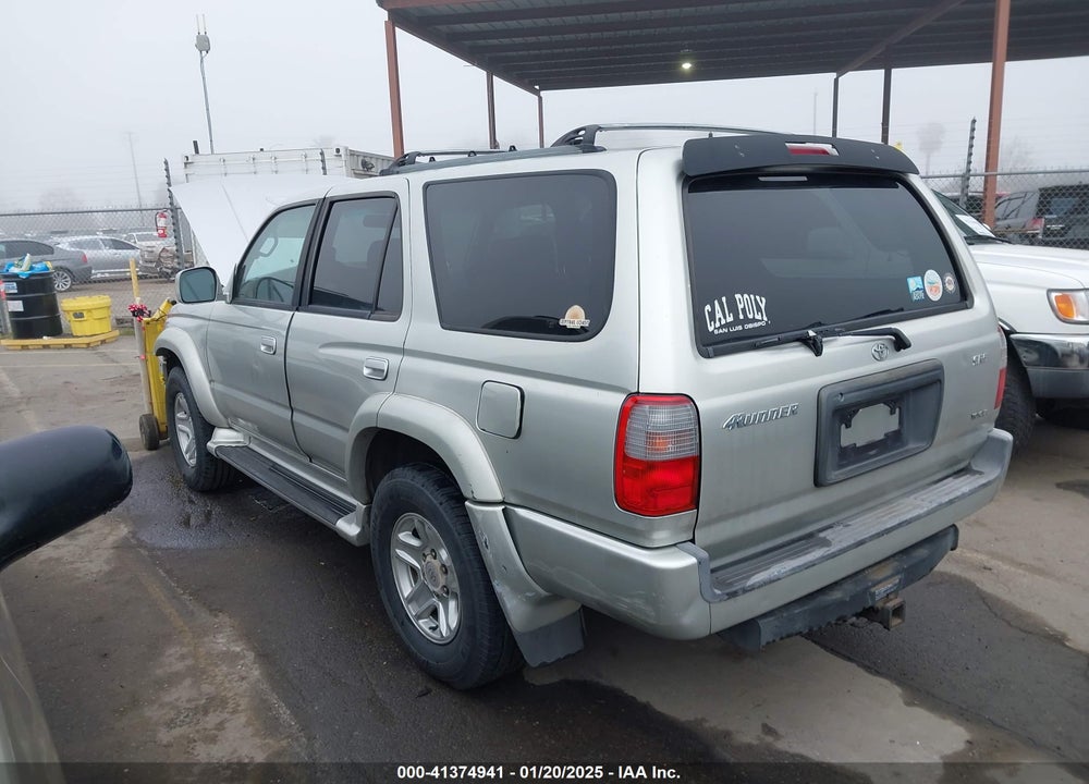 2000 TOYOTA 4RUNNER SR5 V6 VIN: JT3GN86RXY0140450