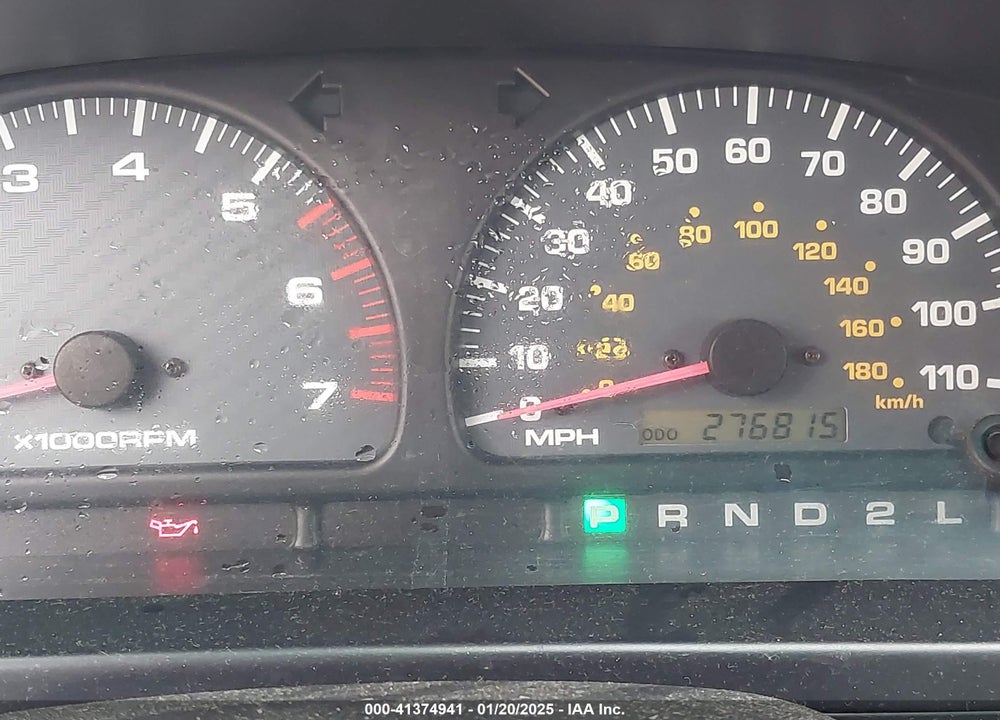 2000 TOYOTA 4RUNNER SR5 V6 VIN: JT3GN86RXY0140450