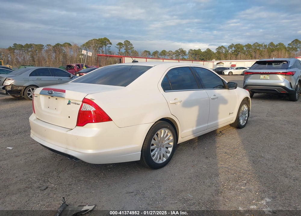 2012 FORD FUSION HYBRID VIN: 3FADP0L35CR387125