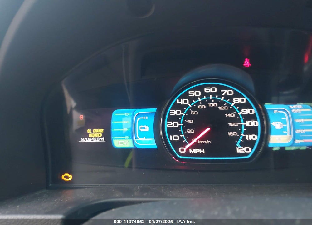 2012 FORD FUSION HYBRID VIN: 3FADP0L35CR387125