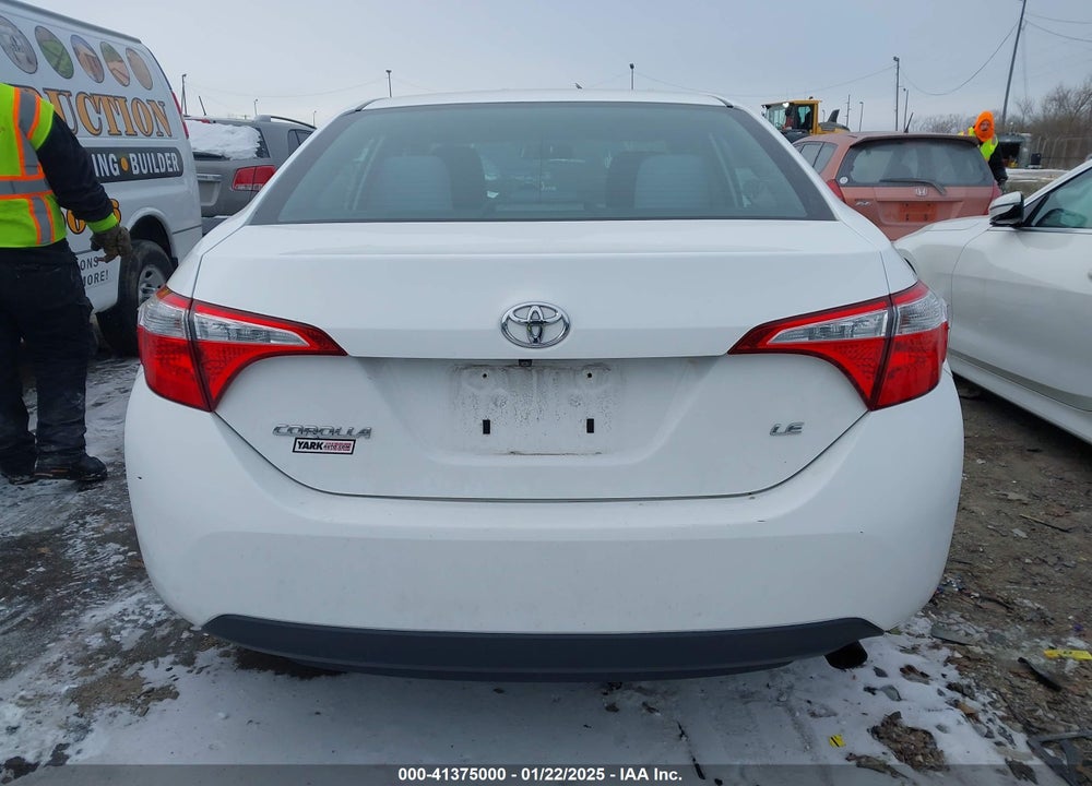 2016 TOYOTA COROLLA VIN: 2T1BURHE7GC730716